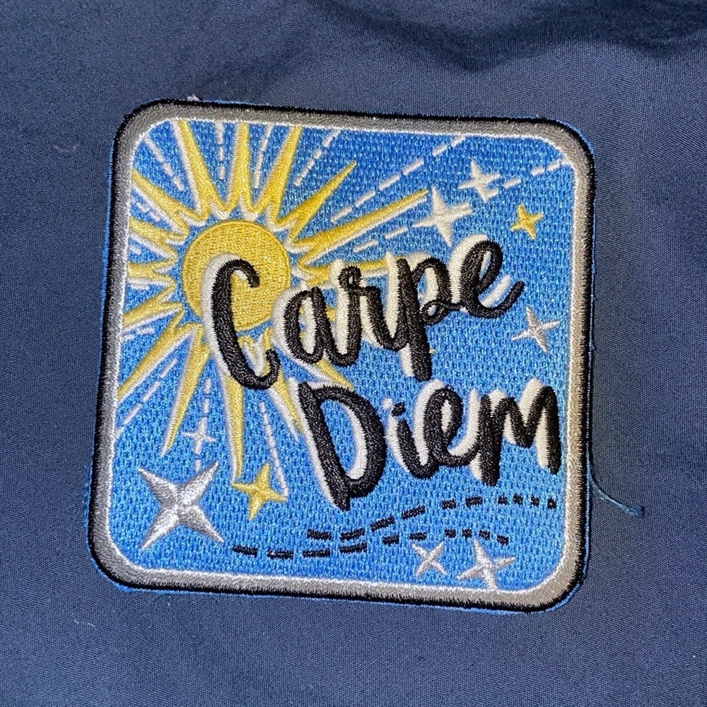 Stoney Clover Lane Carpe Diem Embroidered Patch
